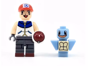 Pokémon SMinifigs Pikachu Squirtle Gangar Mew Ash Poke Ball
