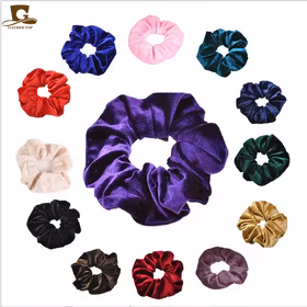 Stor Scrunchie i Sammet