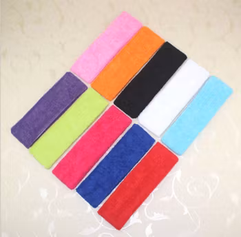 Elastiskt Sports / Yoga Hårband i Frotté