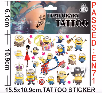 Minioner Tatuering