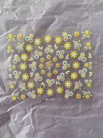 3D Nagel Klistermärke