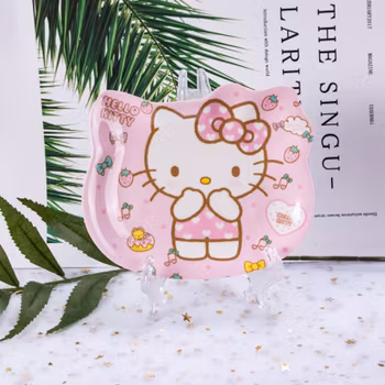 Hello Kitty Tallrik