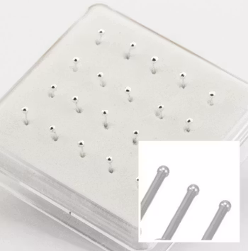 925 Silverpläterad  Näspiercing