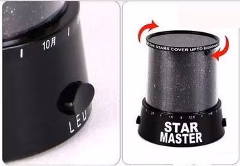 LED Projektor / 7 färgstark nattljus