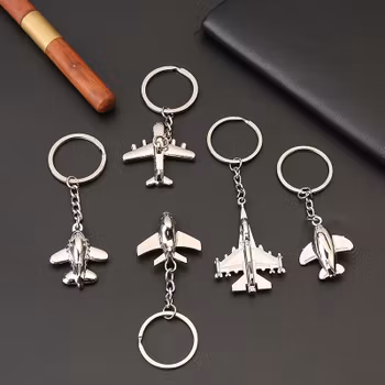 Flygplan Stridsflygplan Nyckelring
