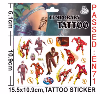 The Flash Tatuering