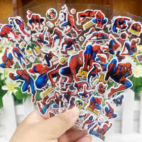 3D Spindelmannen Klistermärken