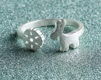 925 Silverpläterad Mode Ringar