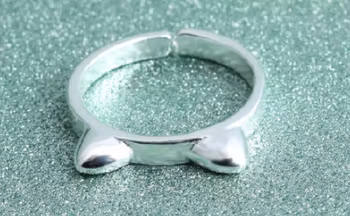 925 Silverpläterad Mode Ringar