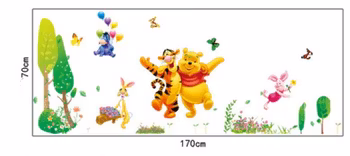 Nalle Puh Väggdekor Wallsticker