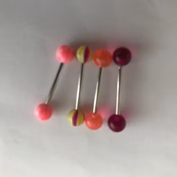 Tunga / Näsa / Läpp / Navel Ögonbryn Piercingar
