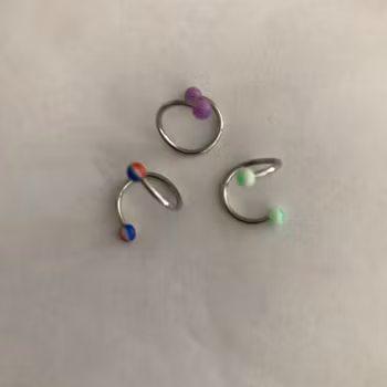 Tunga / Näsa / Läpp / Navel Ögonbryn Piercingar