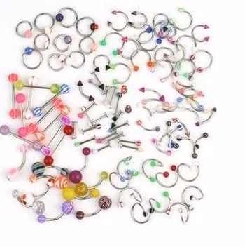 Tunga / Näsa / Läpp / Navel Ögonbryn Piercingar