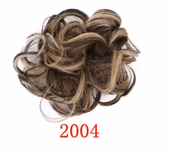 Scrunchie Hårbit Lockigt Vågig