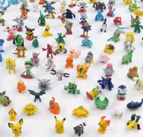 5st Pokemon Go Figur Leksak Pikachu