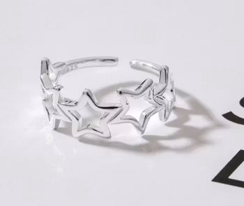 925 Silverpläterade Ringar