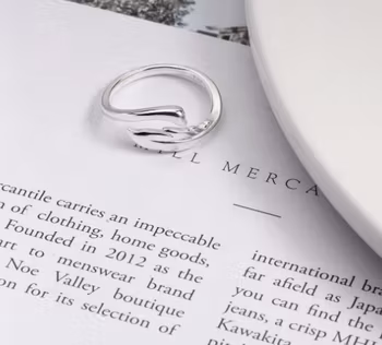 925 Silverpläterade Ringar