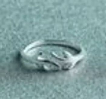 925 Silverpläterad Mode Ringar
