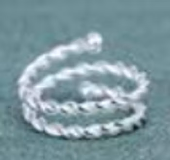 925 Silverpläterad Mode Ringar