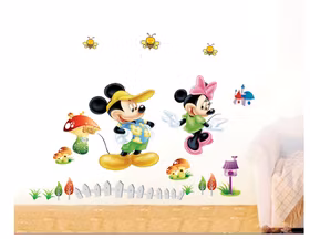 Disney Barnrummet Väggklistermärken