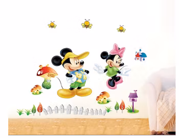 Disney Barnrummet Väggklistermärken