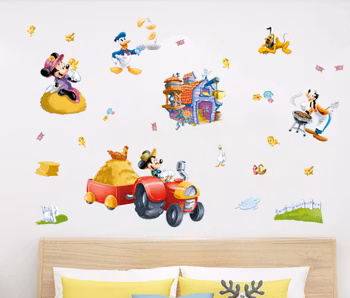 Disney Barnrummet Väggklistermärken