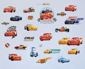 Cars Barnrummet Väggklistermärken