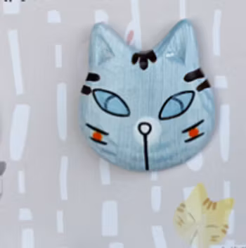 Handgjorda Katt Magnetisk Kylskåpsmagnet