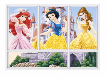Disney Barnrummet Väggklistermärken