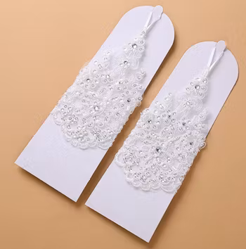 Broderi Bröllops  Armärm, BrudArmärm med Pärla