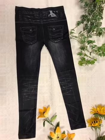 Super Stretch Legging i Jean Stil