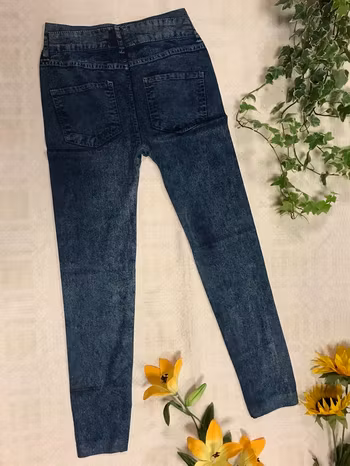 Super Stretch Legging i Jean Stil
