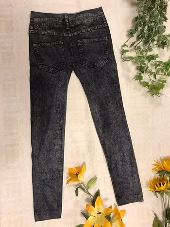 Super Stretch Legging i Jean Stil