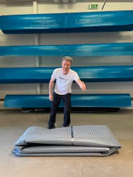 Solfolie geobubble 4x8m  - små skavanker