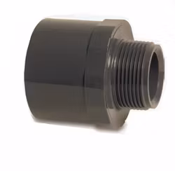 PVC adaptor 50/63-1½"utv