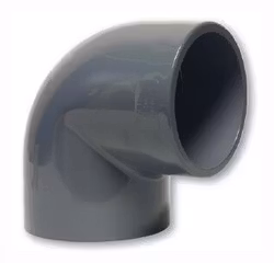 PVC limvinkel 90gr 50mm