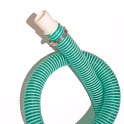Poolsugslang grön 38 mm per meter