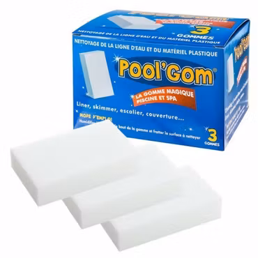 Pool Gom - Magiska rengöringssvampar kantlinje
