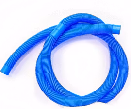 Poolsugslang blå 32 mm kapbar per 1,1m