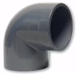 PVC limvinkel 90gr 75mm