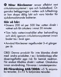 Spa rörcleaner