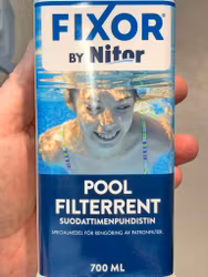 Filterrent Nitor för patronfilter 700ml