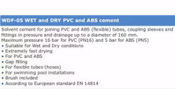 PVC lim på tub CEPEX 125 ml