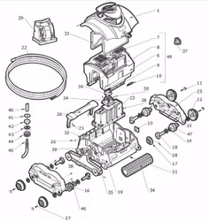 Tigershark & Sharkvac poolrobot impeller