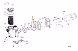 Hayward Smartpump axeltätning