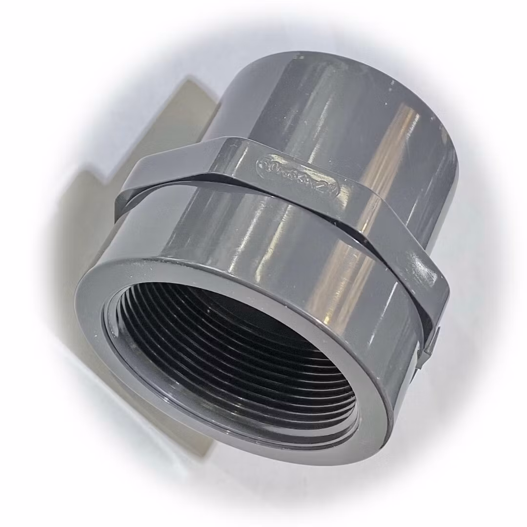 Pvc Inlet Inv PVC adaptor Utv. 50 mm - 1 ½