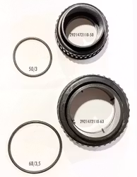Speck fläns med mutter 63 mm