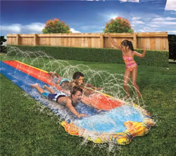 SPRING SUMMER Double Water Slide