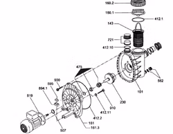 O-ring till Speck 7 poolpump