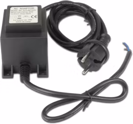 Transformator 12VAC 100W LED svart